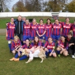 Boro - Mokr� 1.11.2014 (Horn� �ada zleva: Jan�a, Pavouk, pan Horn�,Dan�a, Dan�a Bz.,M�ra+1,K�men, Andy, Lucka, K�ja; doln� �ada:Ver�a, Winky, Peci, Zuzka, Mon�a, Va�ek; vep�edu Belinka